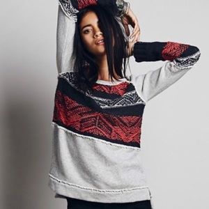 Free People Snow Angel Pullover Sweater